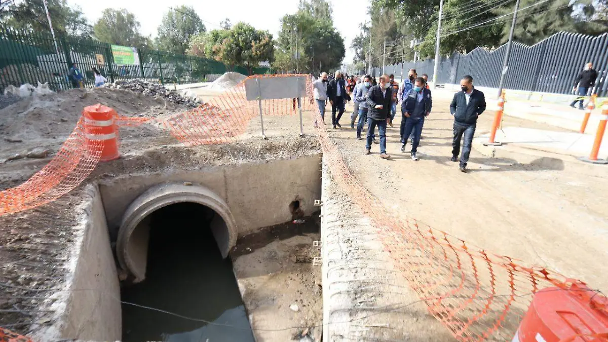 Supervisan obras de intervención en Sierra Mojada en Guadalajara